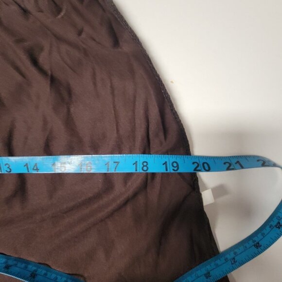 SEXY Mini Skirt Dark Brown Lace Frilly Short Skirt- NEW ! One Size Fits Most - Picture 5 of 15